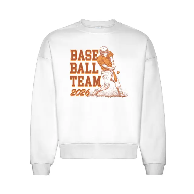 Baseball Team Illustrated Batter Action PR Sweater 2