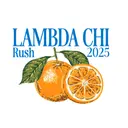 Lambda Chi Alpha Orange Illustration Rush Shirt