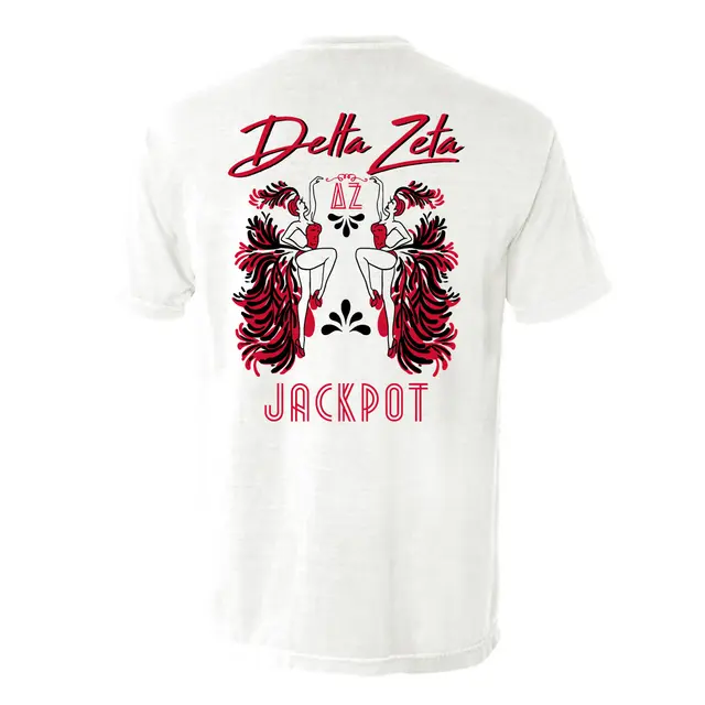 Delta Zeta Flamboyant Dancers Jackpot Shirt 2