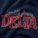 Delta Delta Delta Hand Drawn Lettering Rush Tank