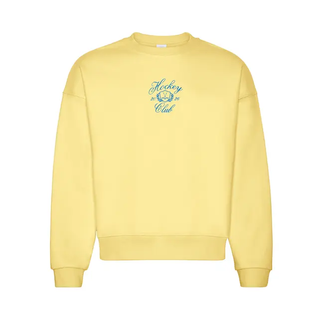 Hockey Club Hand Drawn Lettering Shield PR Crewneck 2