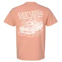 Phi Mu Classic Car Graphic Philanthropy Shirt 2