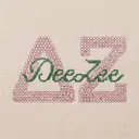 Delta Zeta Triangle Dot Pattern Script PR Shirt