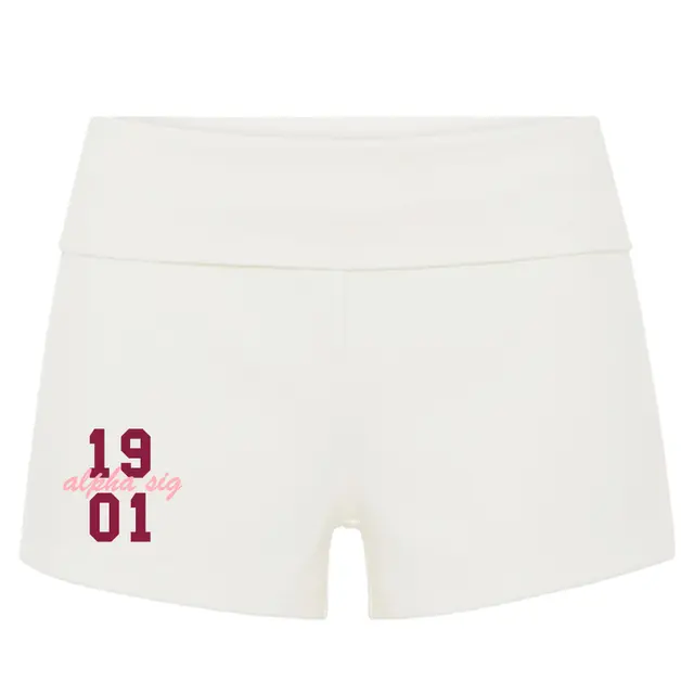 Alpha Sigma Alpha Bold Year and Script PR Shorts 2