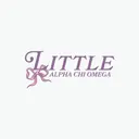 Alpha Chi Omega Ribbon Text Big Little Reveal Tank