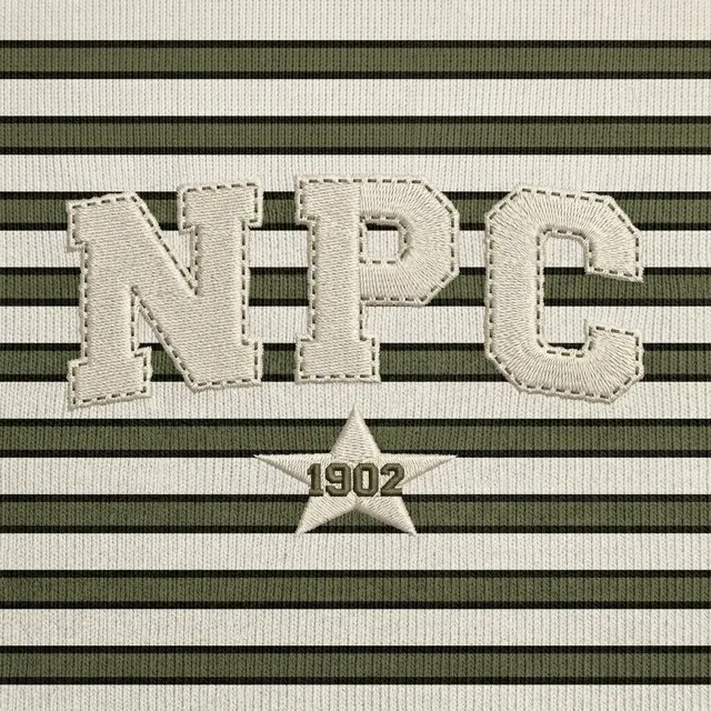 National Panhellenic Conference Striped Design PR Tank