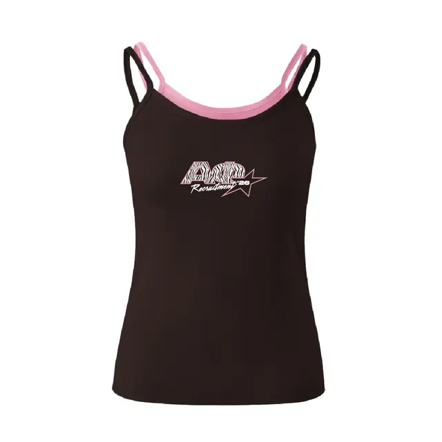 Alpha Phi Zebra Print Greek Letters and Star Recruitment Tank 2