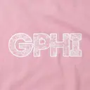 Gamma Phi Floral Lettering PR Tank