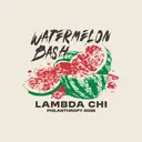 Lambda Chi Alpha Watermelon Graphic Philanthropy Hoodie