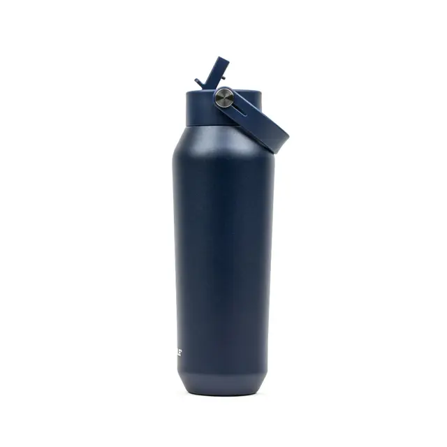 Customizable ICEMULE Sports Bottle- 32 OZ 1423 Marine Blue Side