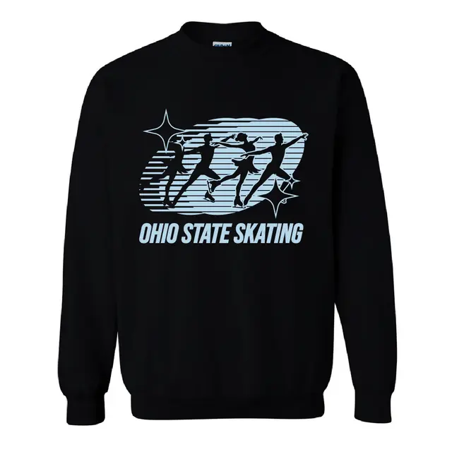 Ohio State Skating Figure Silhouette PR Sweater 2