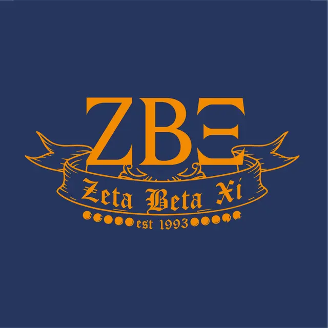 Zeta Beta Xi Bold Banner Text PR Shirt