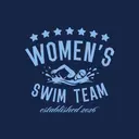 Women's Swim Team Iconic Swimmer Graphic PR Tank