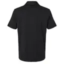 Adidas Men's Textured Stripe Polo Black Back