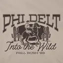 Phi Delta Theta Cowboy Illustration Into the Wild Sweater