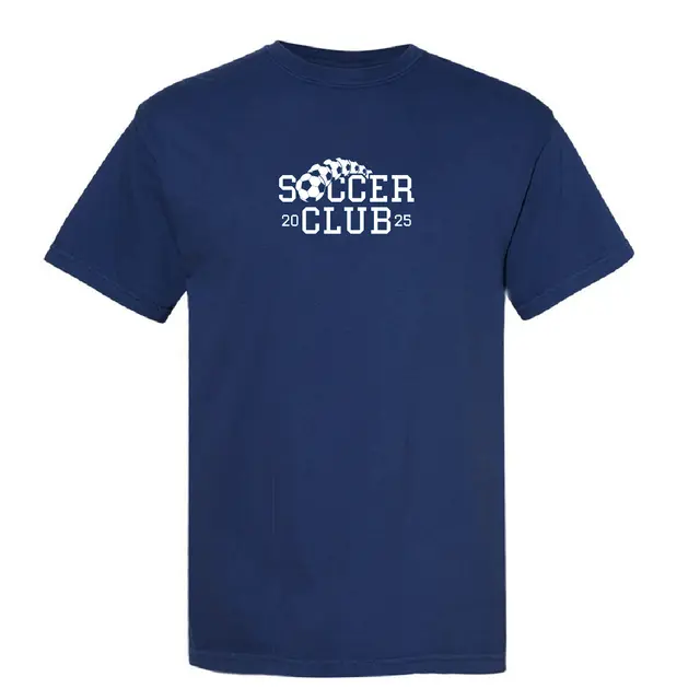 Soccer Club Soccer Ball Font PR Shirt 2