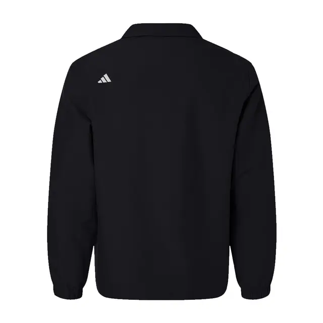 Adidas Men's Lifestyle Full-Zip Jacket  Black Back
