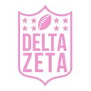Delta Zeta Football Shield Game Day Shirt