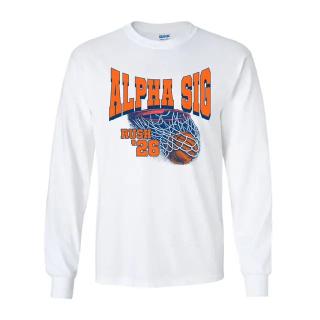Alpha Sigma Phi Basketball Hoop Rush Shirt 2