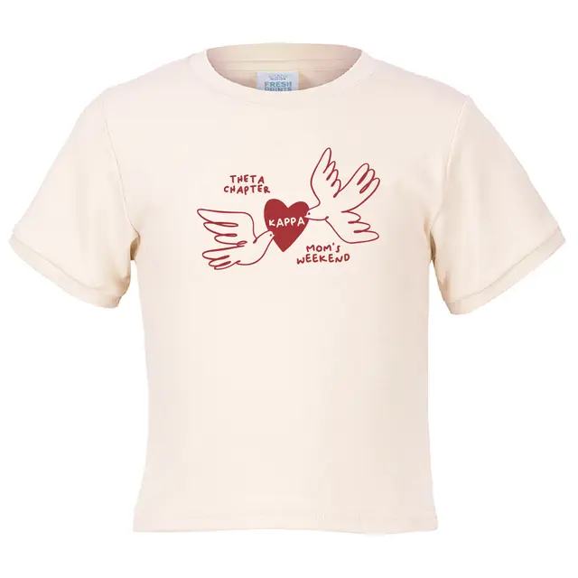 Kappa Kappa Gamma Dove and Heart Mom's Weekend Shirt 2
