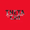 Theta Chi Paisley Lettering Rush Shirt