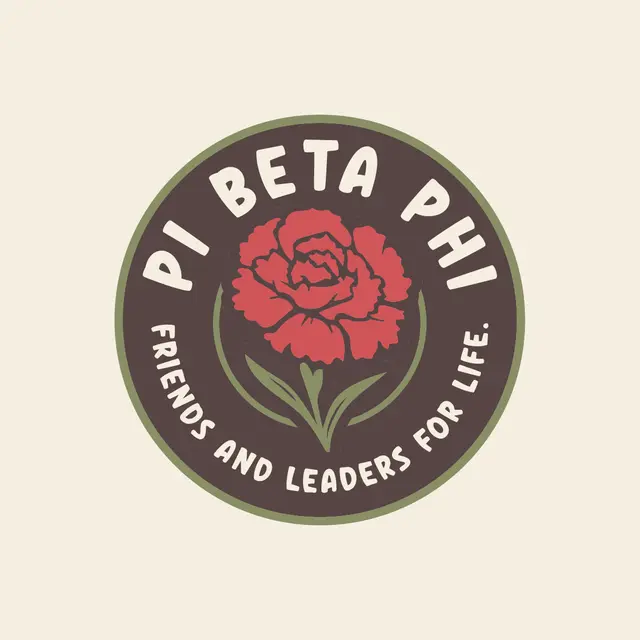 Pi Beta Phi Carnation Circle PR Hoodie