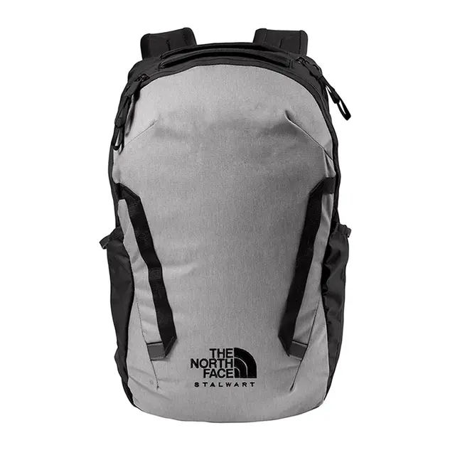The North Face Stalwart Backpack nf0a52s6 Mid Grey Dark Heather/ TNF Black Front