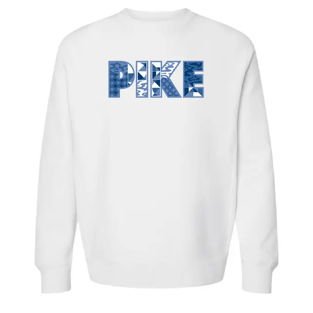 Pi Kappa Alpha Geometric Pattern PR Crewneck 2