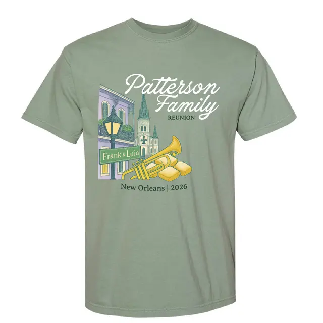 Patterson Family Reunion PR Shirt 2