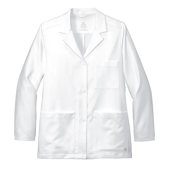 Wink Women’s Consultation Lab Coat White Front