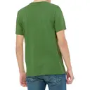 Customizable Bella + Canvas Men's Heavyweight 5.5 Oz Crew Tee 3091 Leaf Back