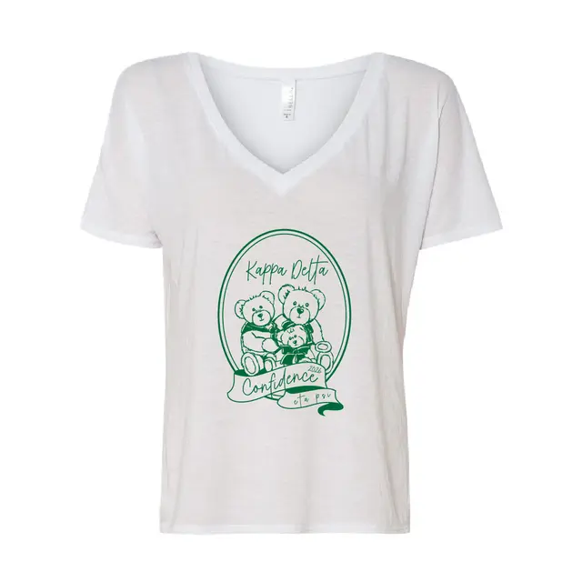 Kappa Delta Teddy Bear Confidence Philanthropy Shirt 2