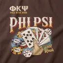 Phi Kappa Psi Playing Cards and Chips Rush Crewneck