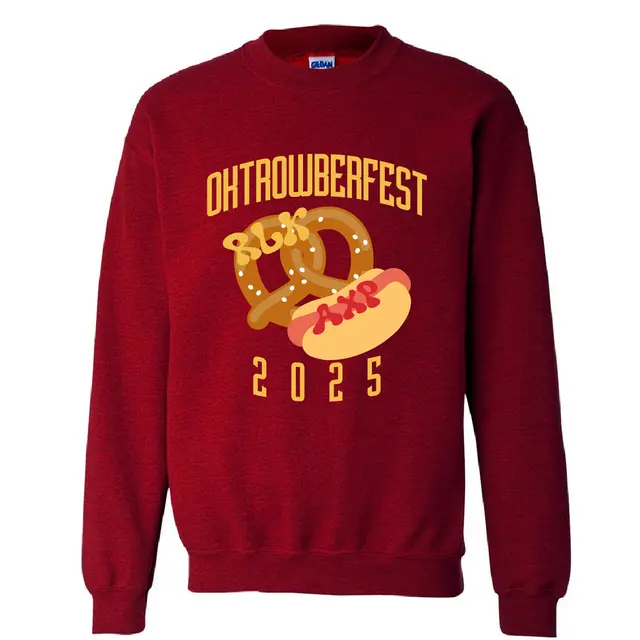 Royal Lady Knights Oktoberfest Pretzel and Hotdog PR Crewneck 2