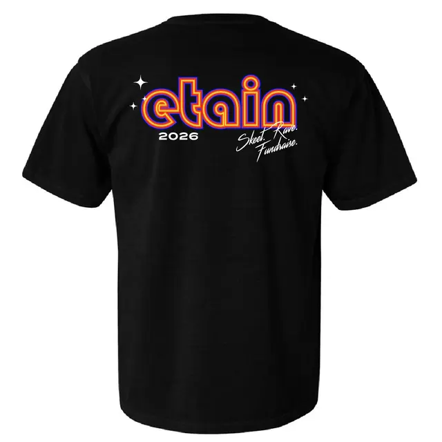 Etain Colorful Retro Text Philanthropy Shirt 2