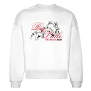 Delta Delta Delta Bunny Illustration Big Little Reveal Crewneck 2