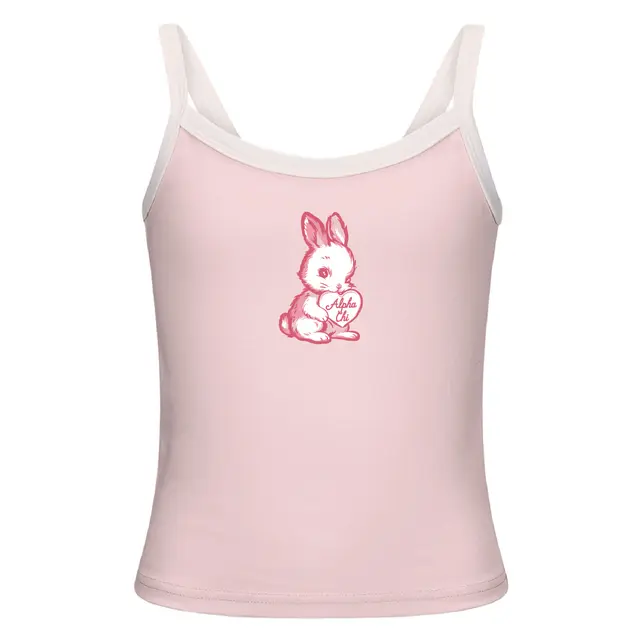 Alpha Chi Omega Bunny Heart PR Tank 2