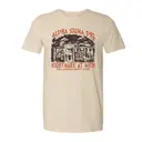 Alpha Sigma Phi Haunted House Illustration Halloween Shirt 2