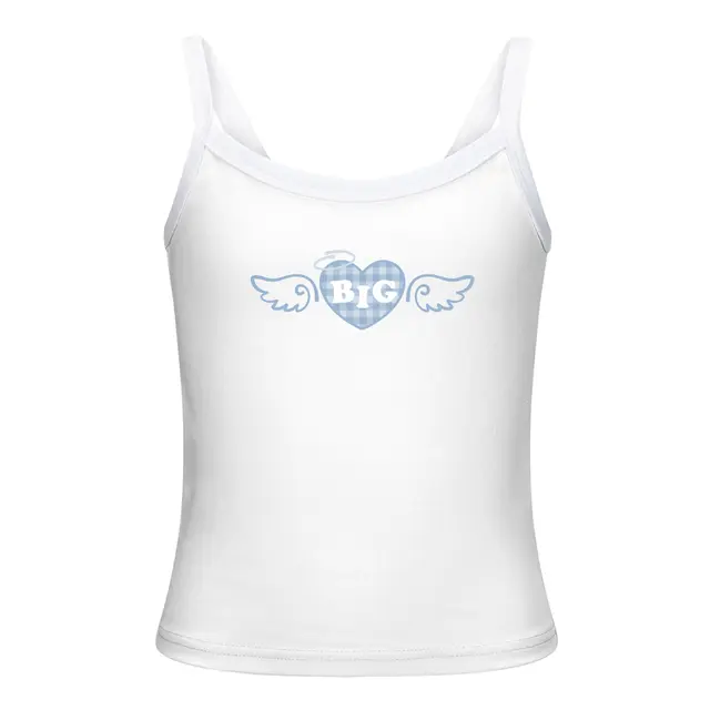 Alpha Epsilon Phi Checked Heart Big Little Reveal Tank 2