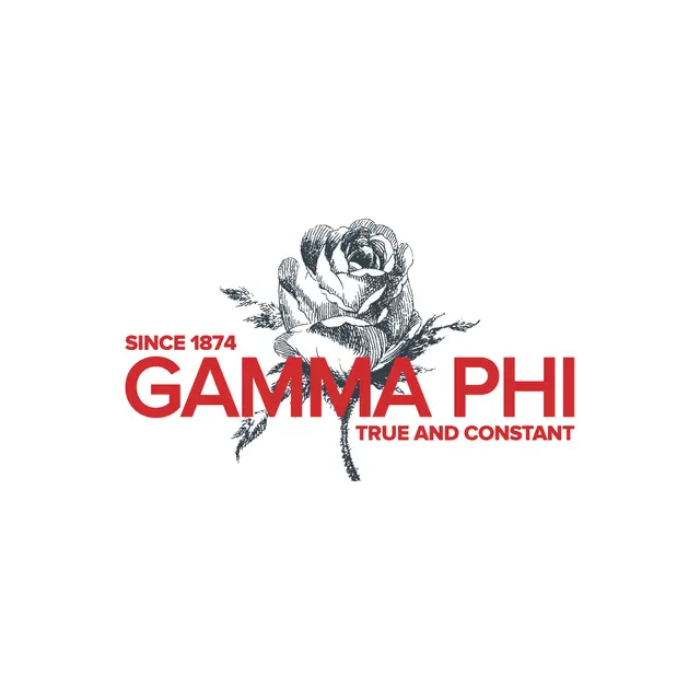 Gamma Phi Beta Rose Sketch PR Shirt