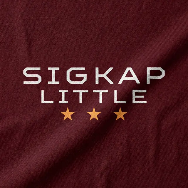 Sigma Kappa Block Lettering Big Little Reveal Tank
