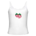 Alpha Phi Checkered Strawberry Big Little Reveal Tank 2
