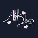 Alpha Delta Pi Script Hearts PR Tank
