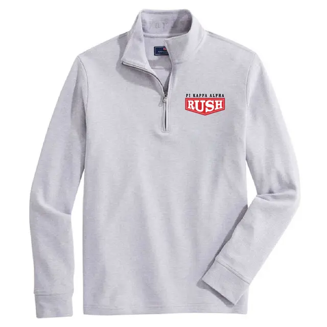 Pi Kappa Alpha Patch and Text Rush Sweater 2