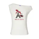 Delta Zeta Eiffel Tower Ribbon Graphic PR Tank 2