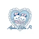 Alpha Delta Pi Cute Kitten Heart Big Little Reveal Shirt