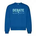 Debate Society Microphone Graphic PR Crewneck 2