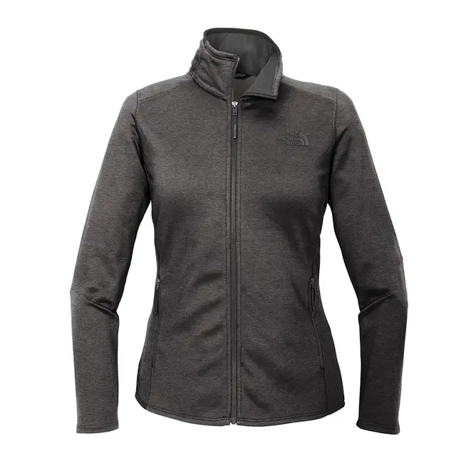 The North Face Women's Skyline Full-Zip Fleece Jacket TNF Dark Grey Heather Front