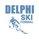 Delta Phi Skier Illustration Ski Formal Hoodie