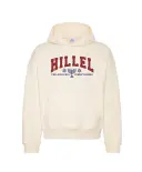 Hillel Block Lettering Menorah PR Hoodie